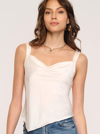 WASHED MOONBEAMS SATIN CAMI IN SWEET COMBO - Honest Boutique