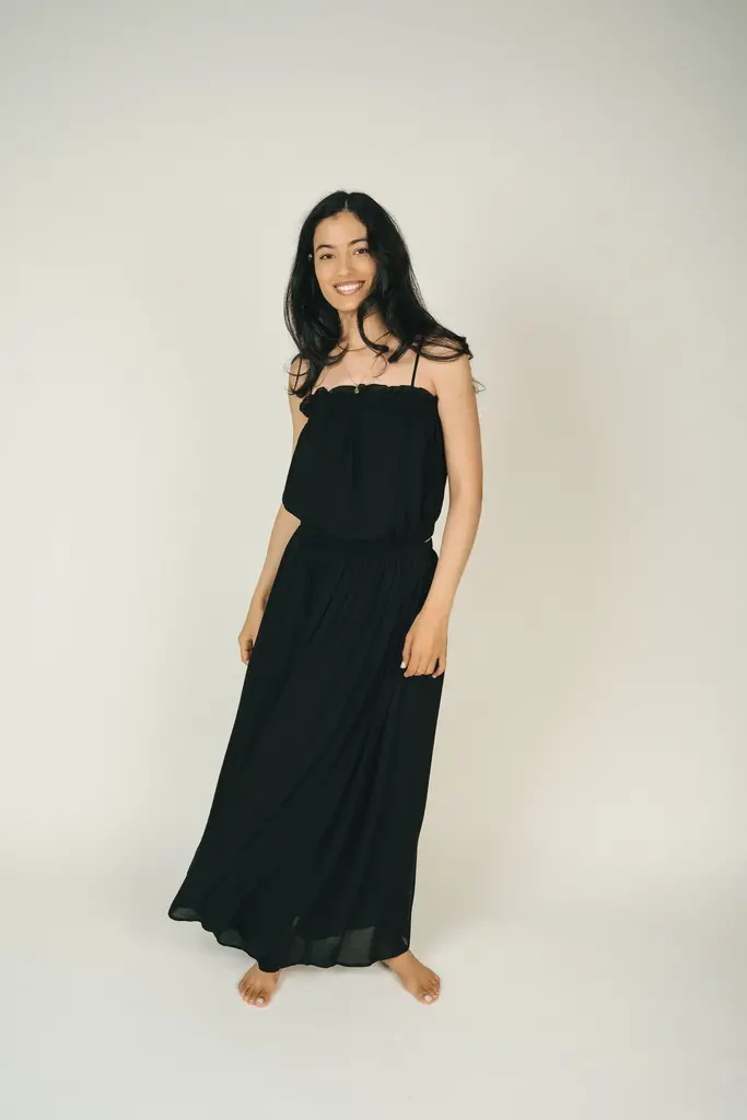 JACKSON ROWE SWALE SKIRT SET IN BLACK