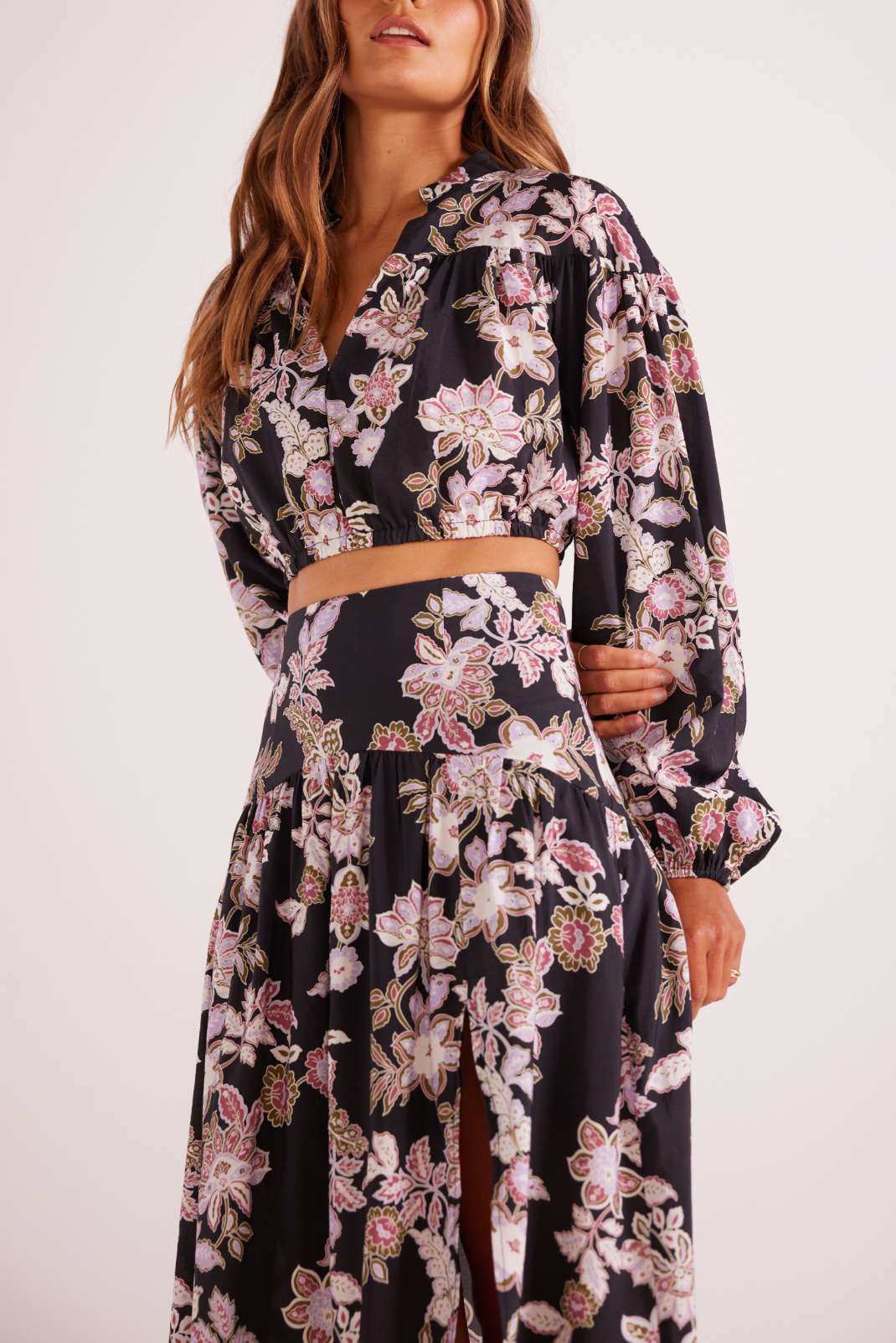 Fall for Me Floral Dress - Black - Small - 3X - The Pink Porcupine ltd.