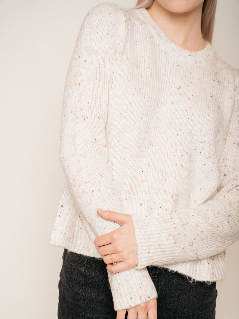 JACKSON ROWE NESTLE SWEATER IN SPECKLE