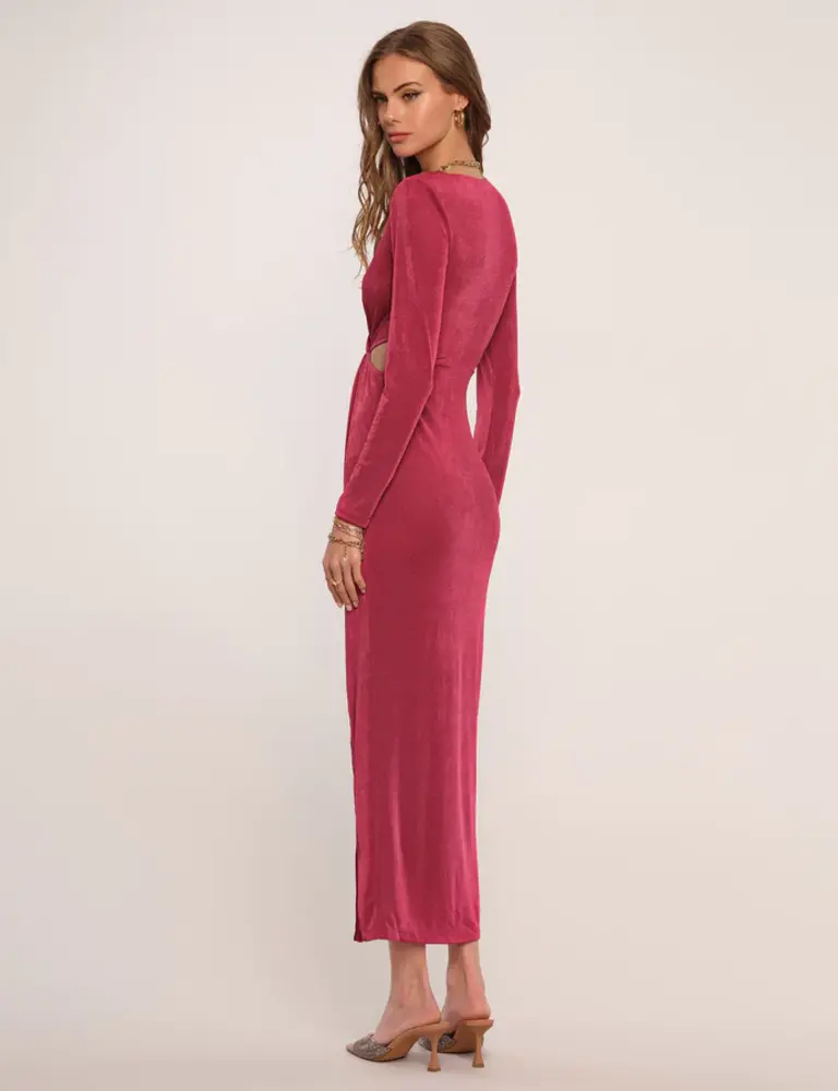 HEARTLOOM ARIELLA DRESS IN MAGENTA