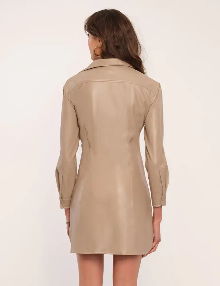 HEARTLOOM SIWA DRESS IN FAWN