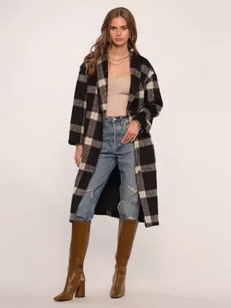 HEARTLOOM ANGIE COAT IN ONYX HEARTLOOM ANGIE COAT IN ONYX