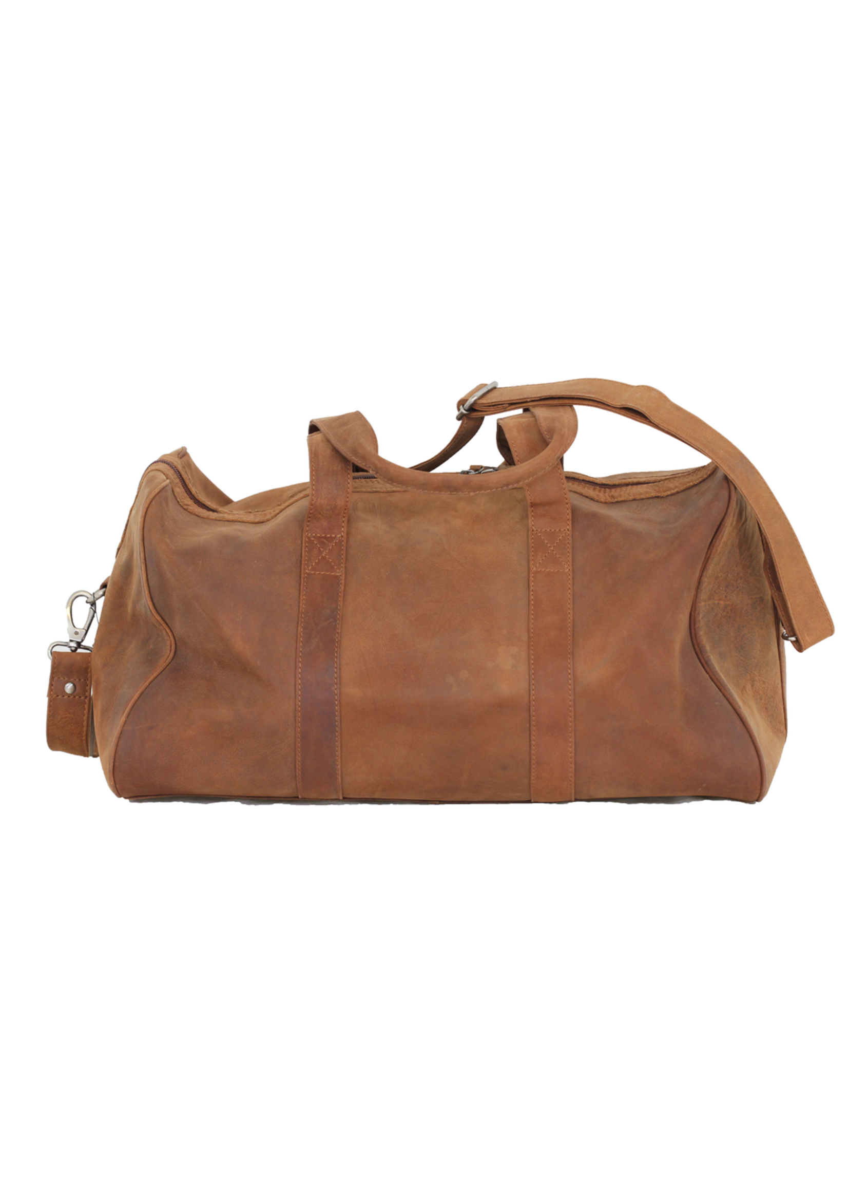 Adrian Klis Buffalo Leather Duffle Bag - medium