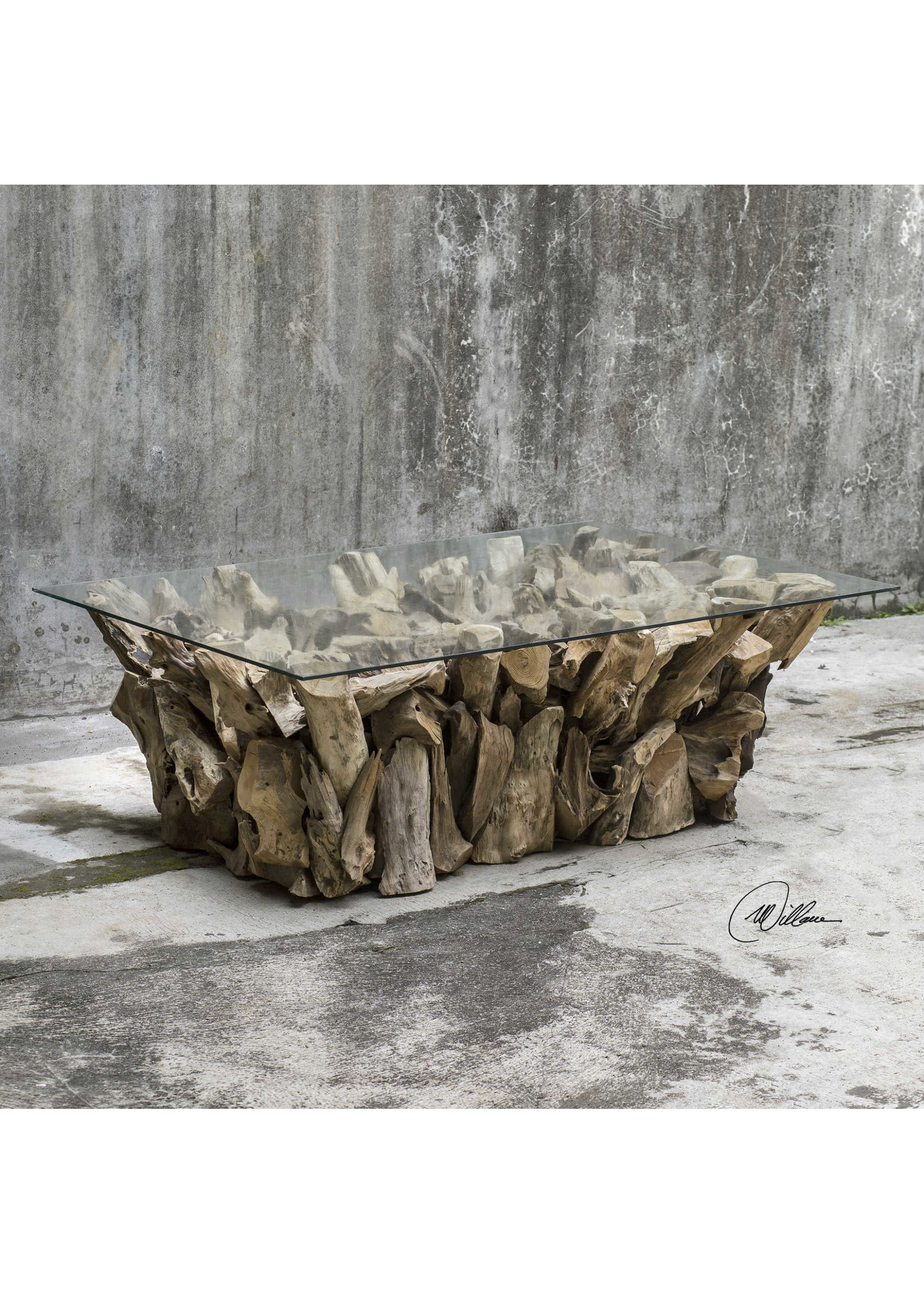 Teak Root Coffee Table