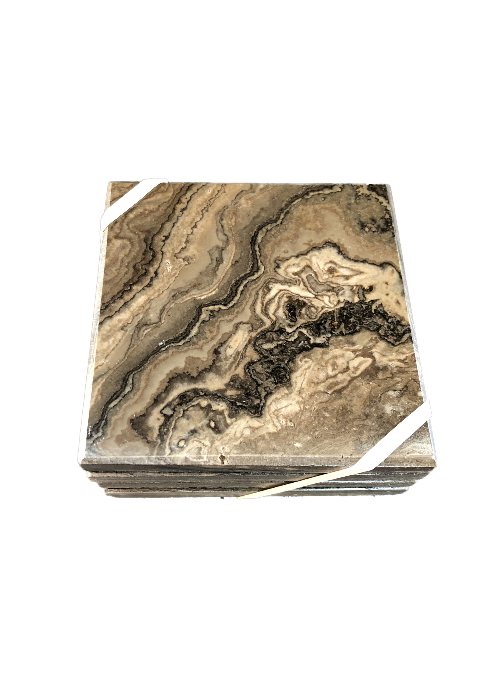 Bruce Peninsula Limestone Coasters S/4