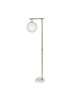 Floor Lamp with Frosted Globe