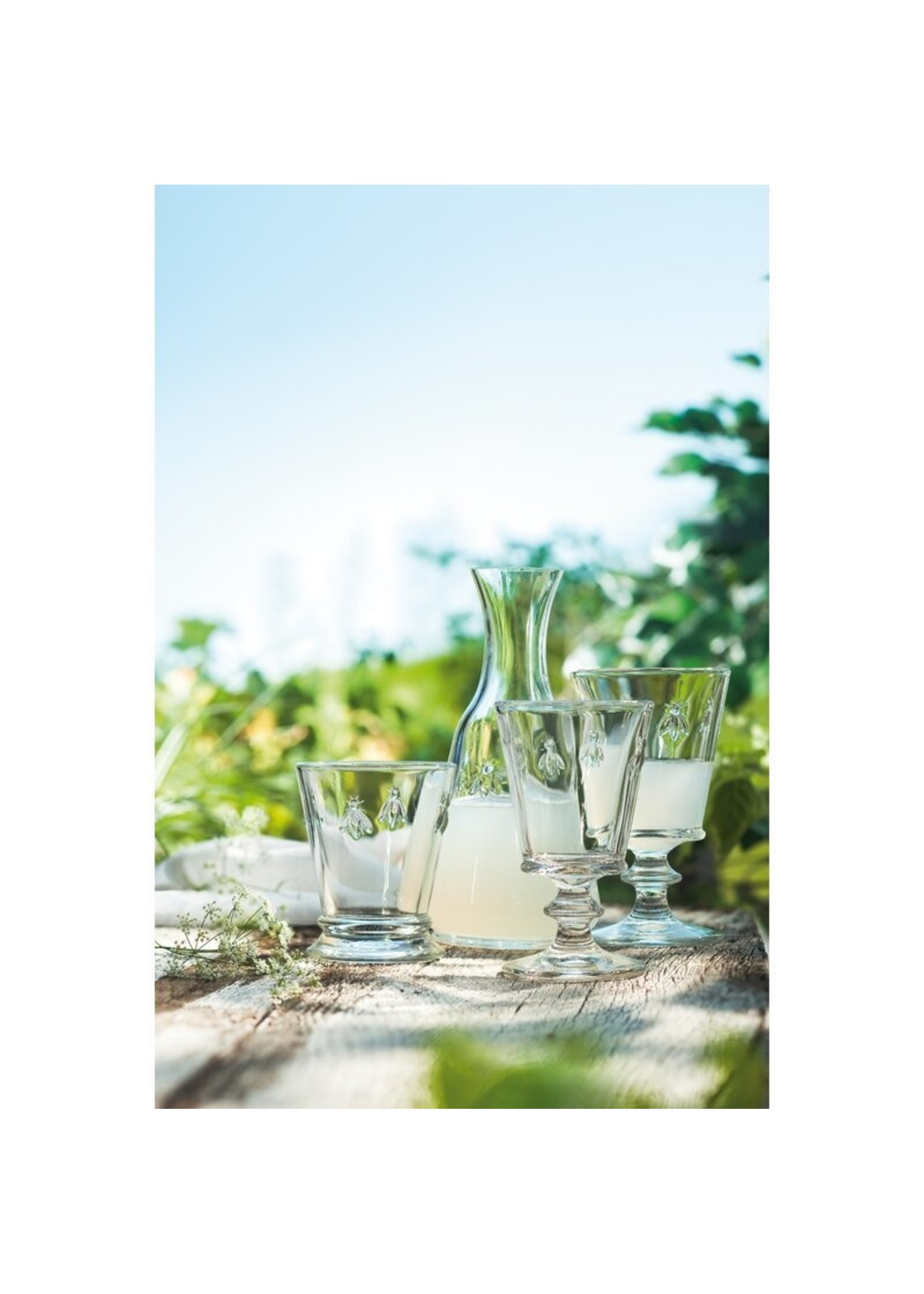 La Rochere Napoleon Bee White Wine Glass 9oz - Set of 6 - barebirch
