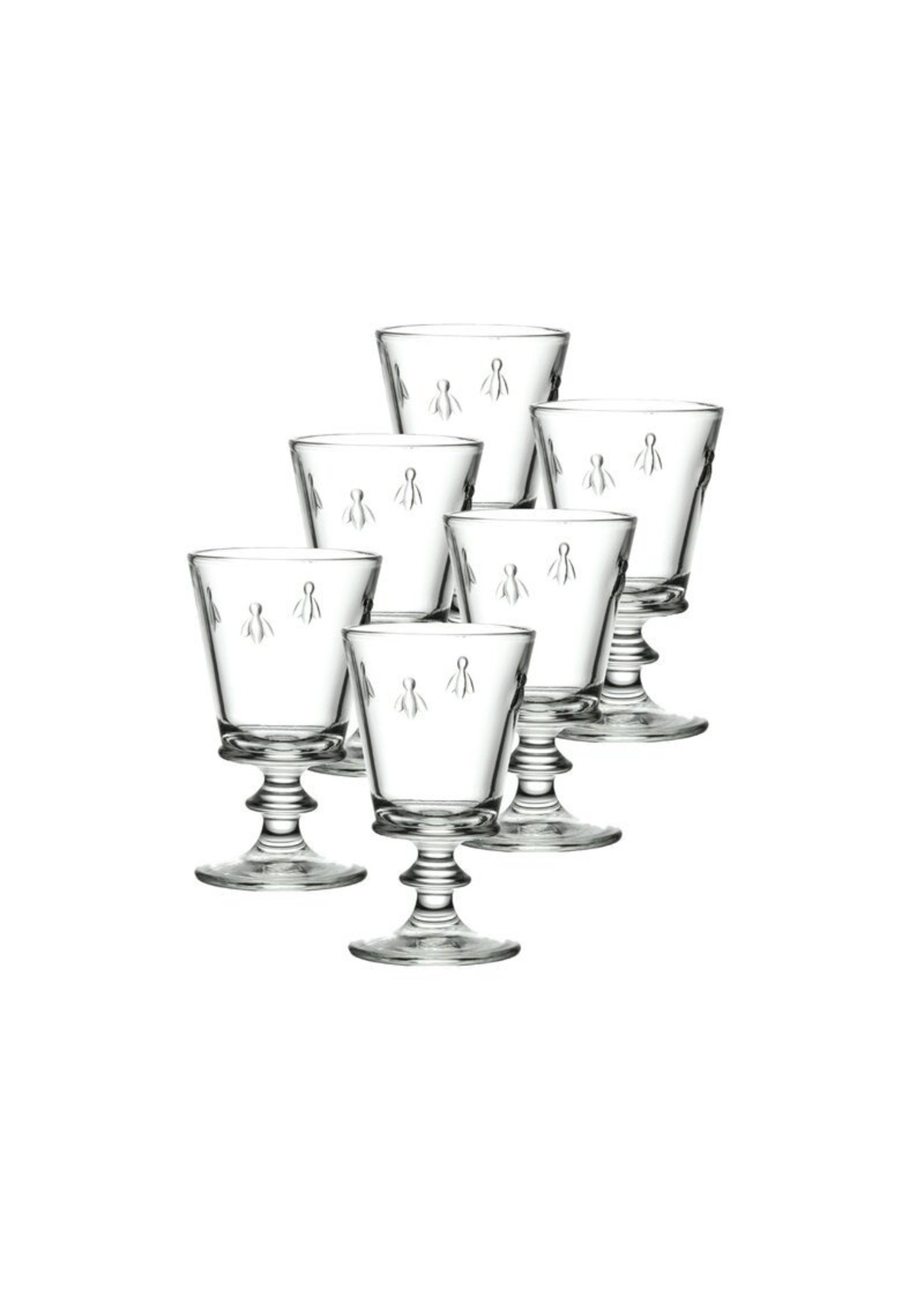 La Rochere Napoleon Bee White Wine Glass 9oz - Set of 6 - barebirch