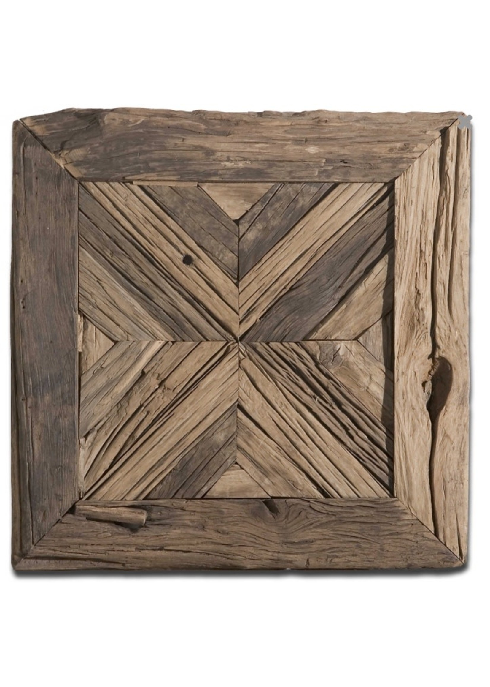 Reclaimed Wood Wall Square