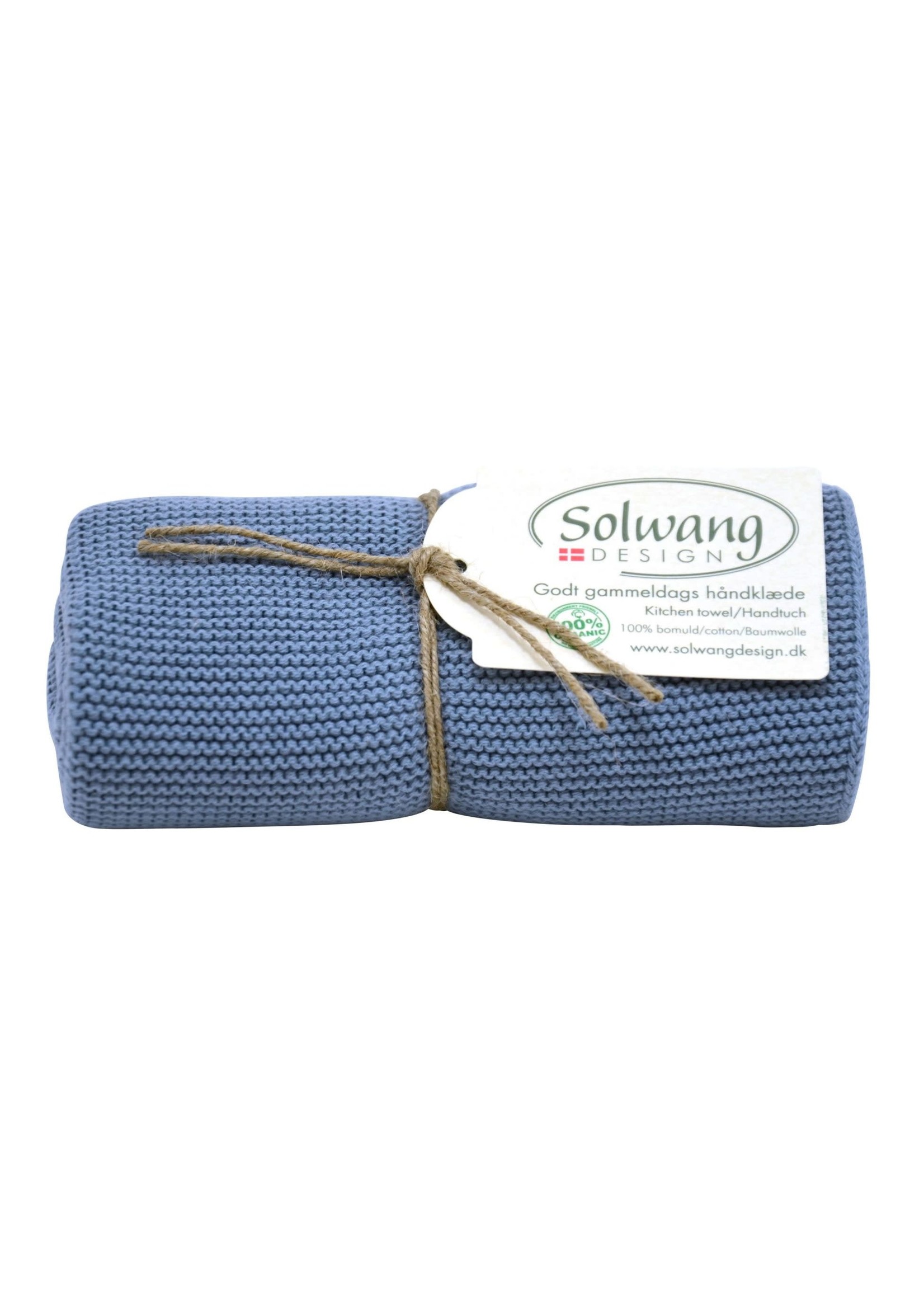 Solwang Solwang dish towel rustic blue