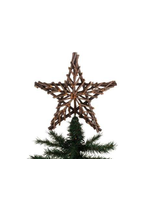 Wooden Star Tree Topper
