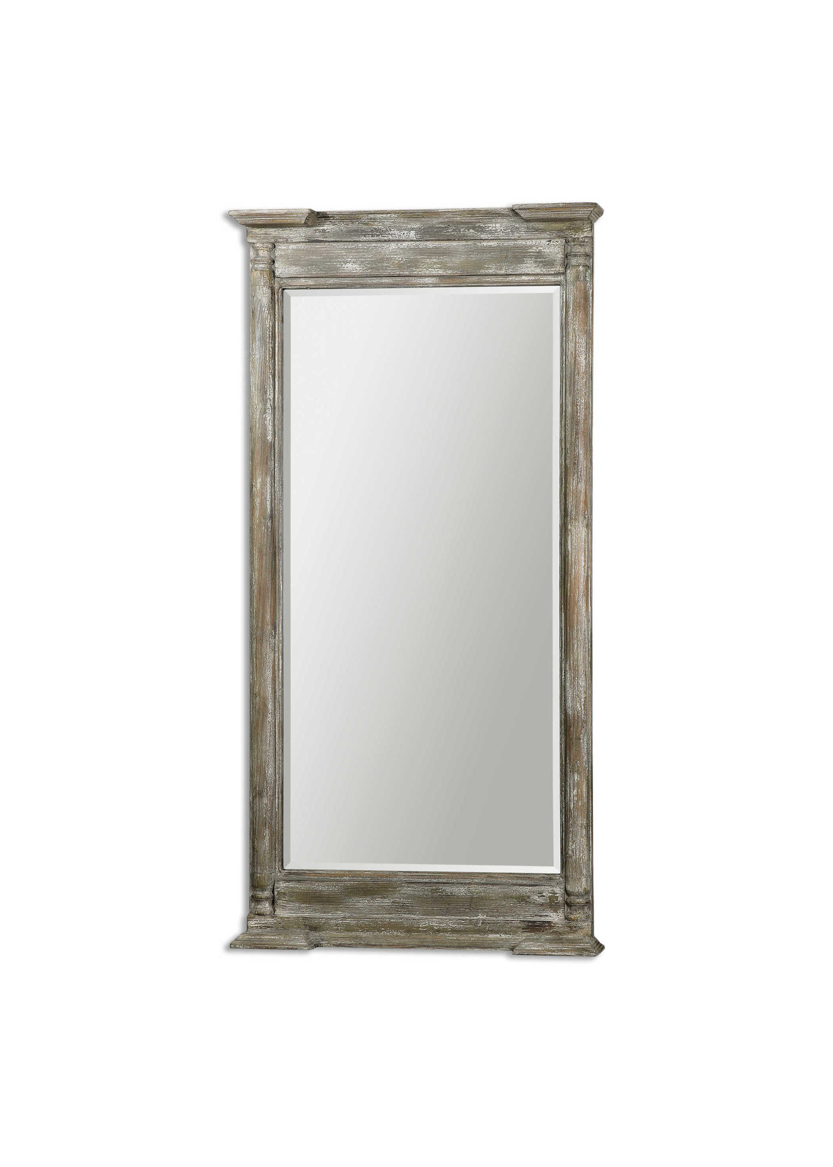 Weathered Wood Mirror Large
