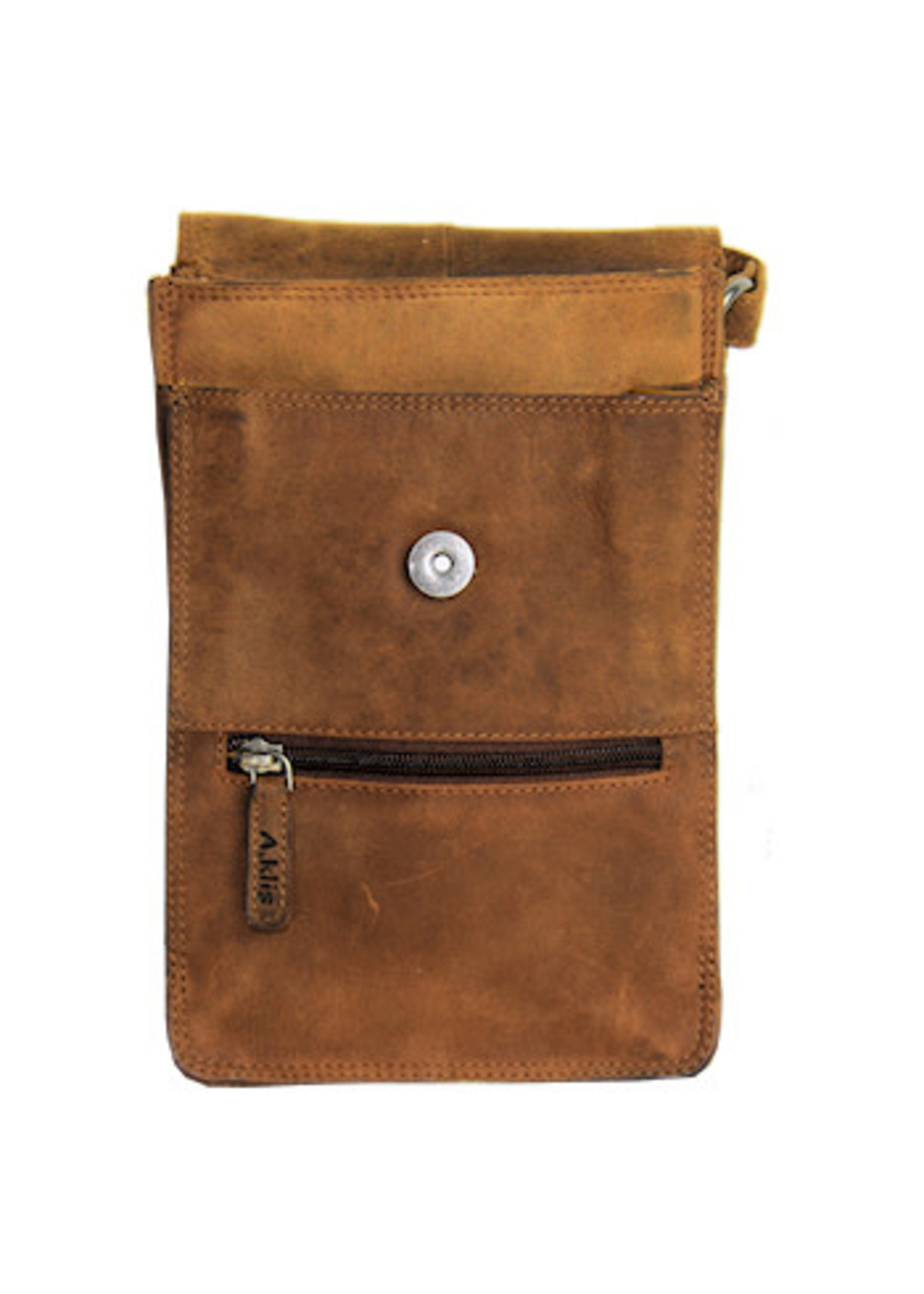 Adrian Klis Buffalo Leather Crossbody Organizer