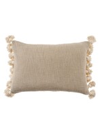 Tassel Pillow Grey