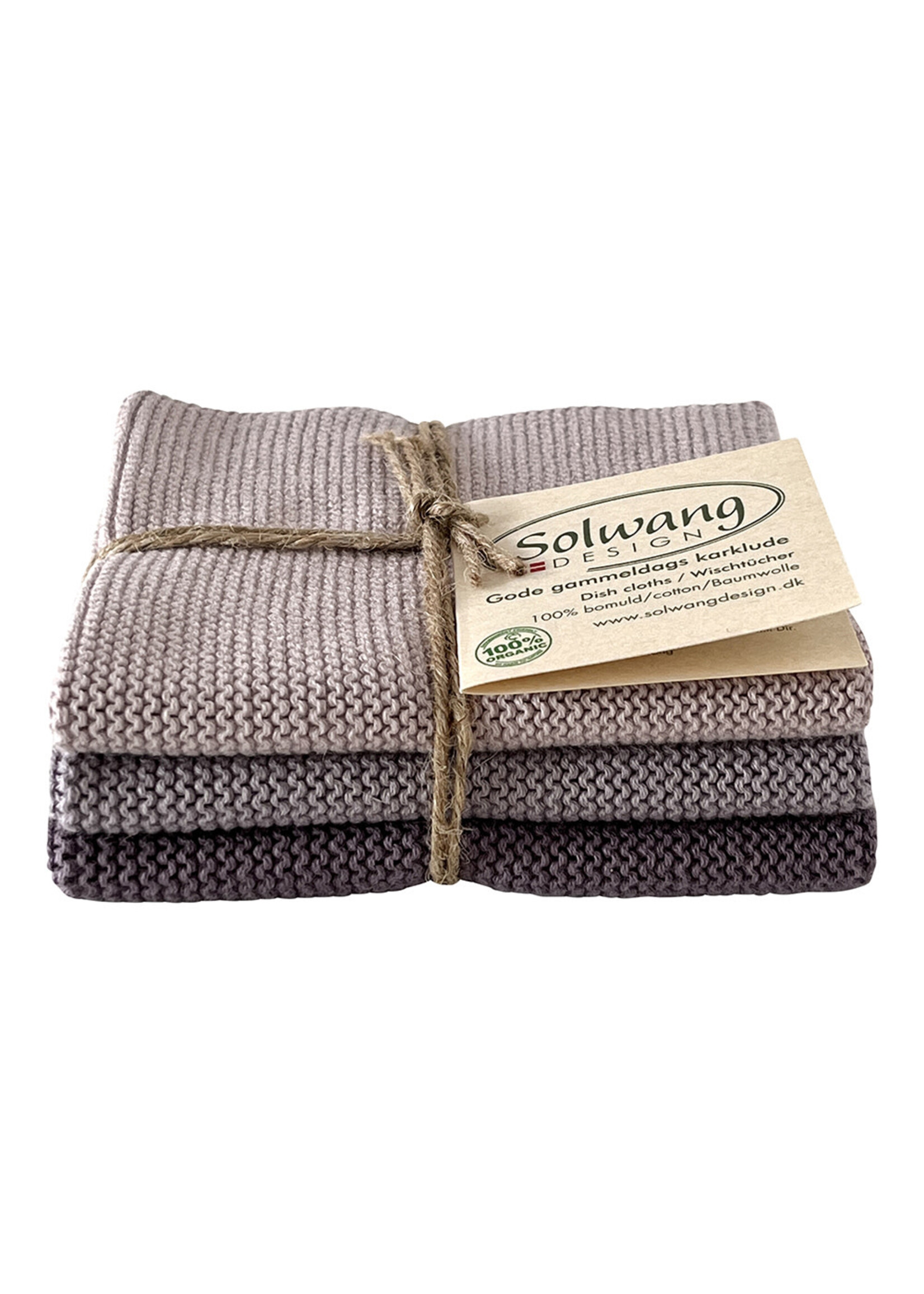 Solwang Solwang dish cloths dusty purple combo