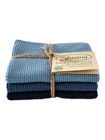 Solwang Solwang dish cloths dusty, blue combo