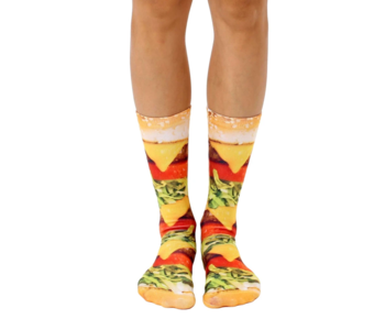 Burger Love Crew Socks