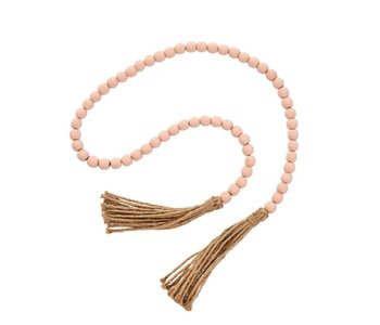 Tassel Prayer Beads, Pink