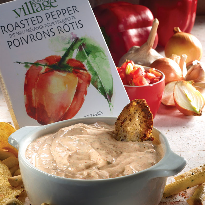 GOURMET VILLAGE Roasted Pepper Dip