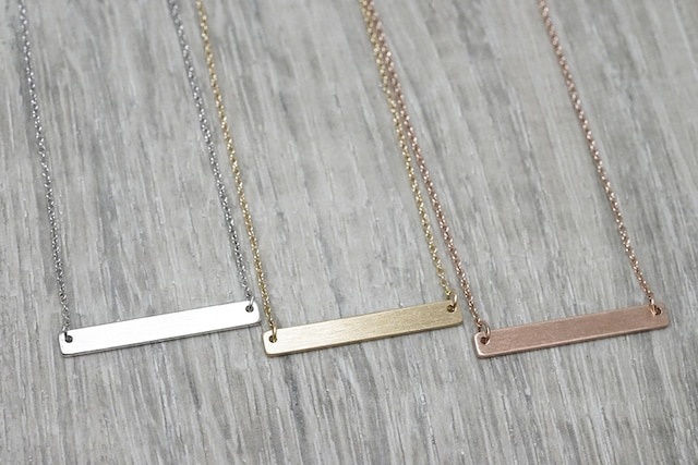 FAB Accessories Bar Necklace