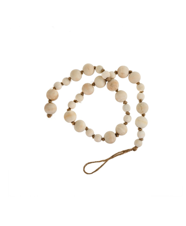 Indaba Trading Co. Natural Wooden Prayer Beads