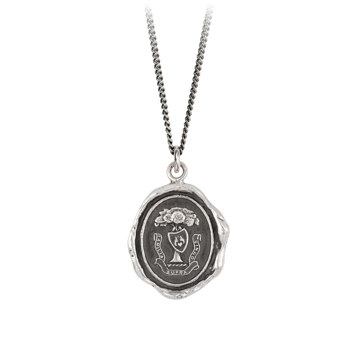 Pyrrha Family Above All Sterling Silver 18in