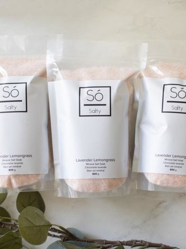 So Luxury Salty - Lavender Lemongrass 800g