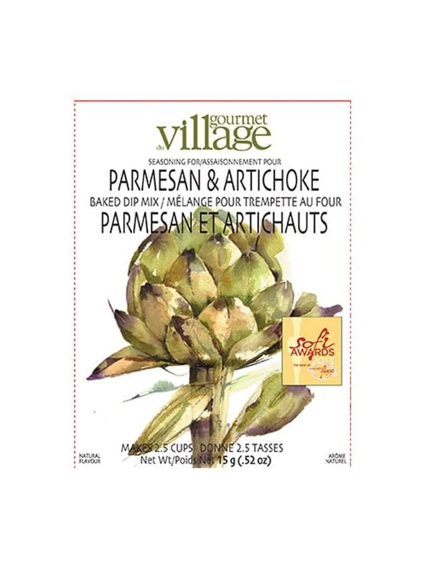 GOURMET VILLAGE Recipe Box Parmesan Artichoke