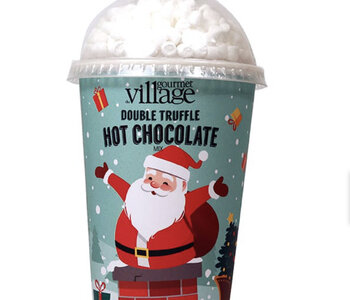 Hot Chocolate Cup Santa