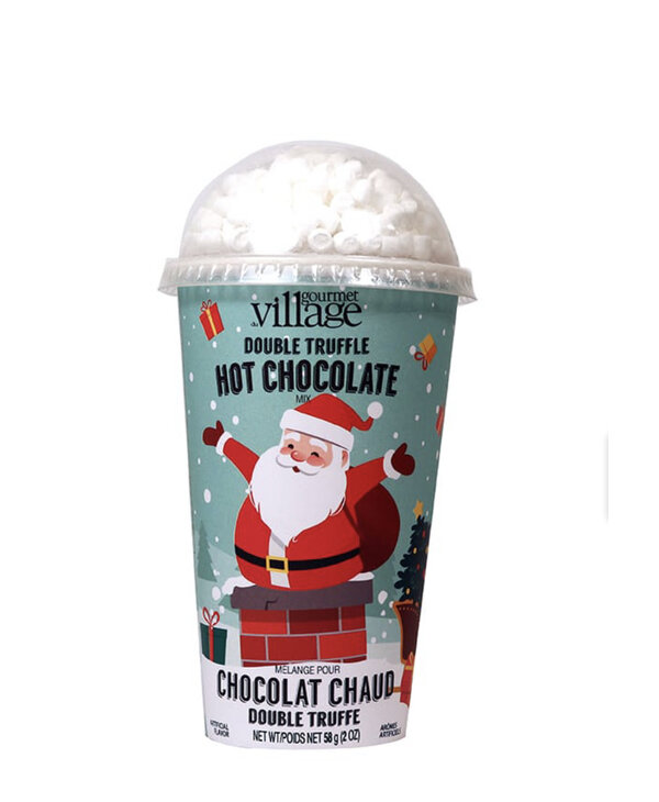 GOURMET VILLAGE Hot Chocolate Santa Cup