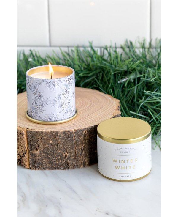 Illume Winter White Demi Vanity Tin
