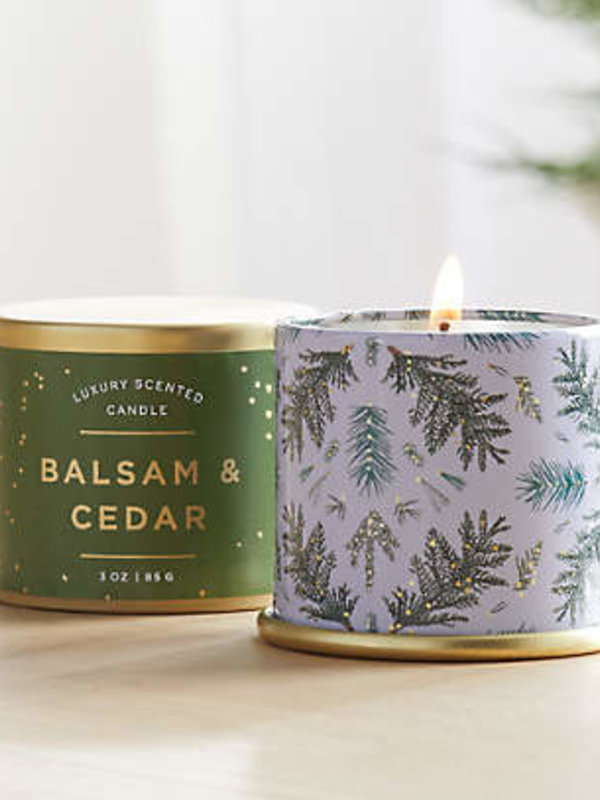 Illume Balsam & Cedar Demi Vanity Tin