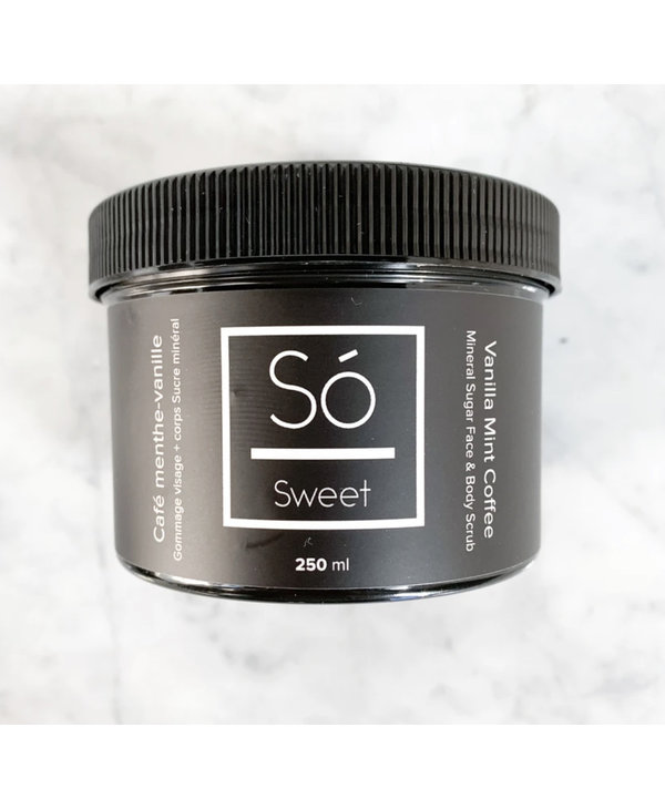 So Luxury Sweet Scrub - Vanilla Mint Coffee