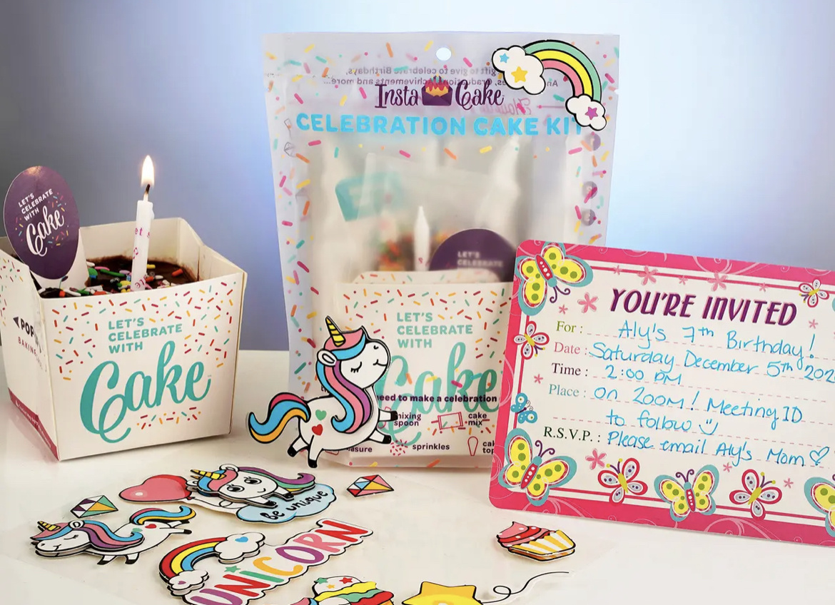 InstaCake Cards Celebration Cake Kit