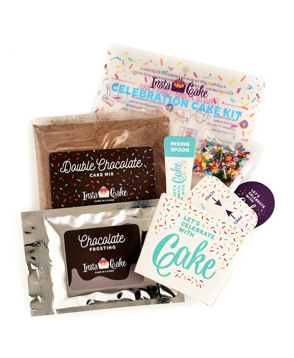 InstaCake Cards Celebration Cake Kit