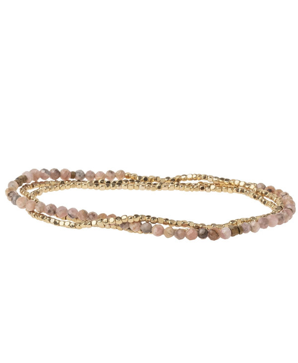 Scout Delicate Stone Rhodochrosite/Gold, Love