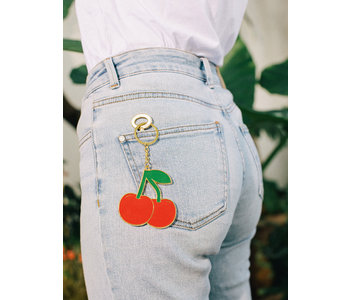 Cherry Oversized Keychain