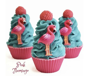 Pink Flamingo Artisan Cupcake