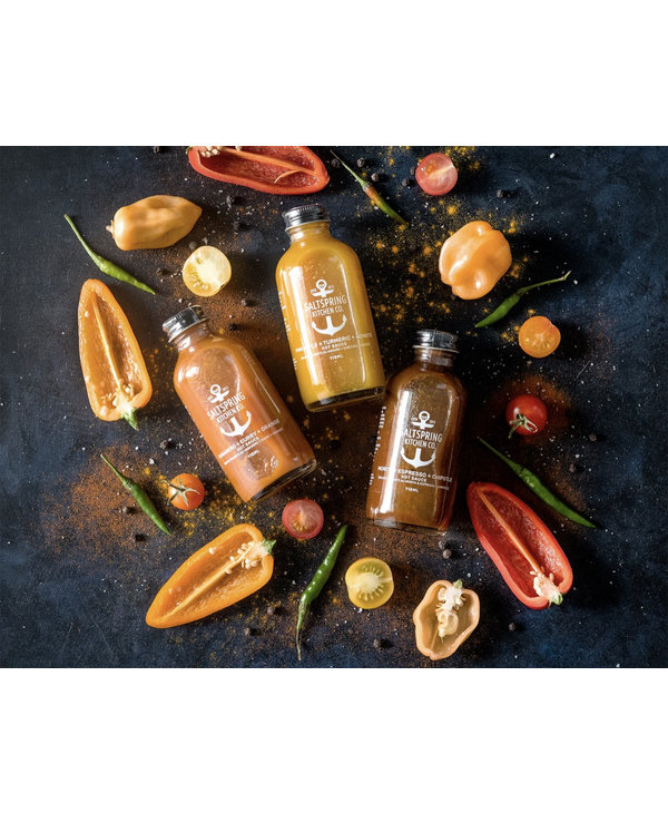 Salt Spring Kitchens Hot Sauce Collection