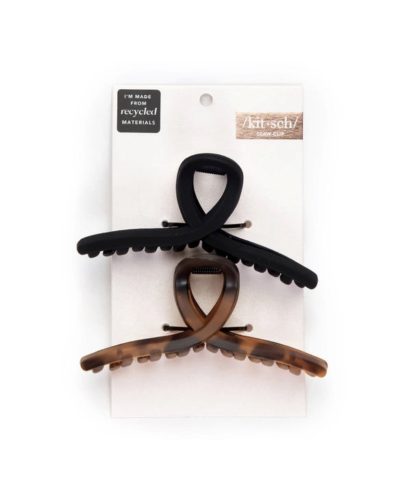 KITSCH Large Loop Claw Clips, 2pc