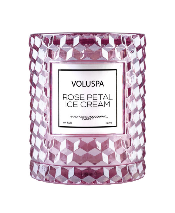 Voluspa Voluspa Rose Petal Ice Cream Candle Collection