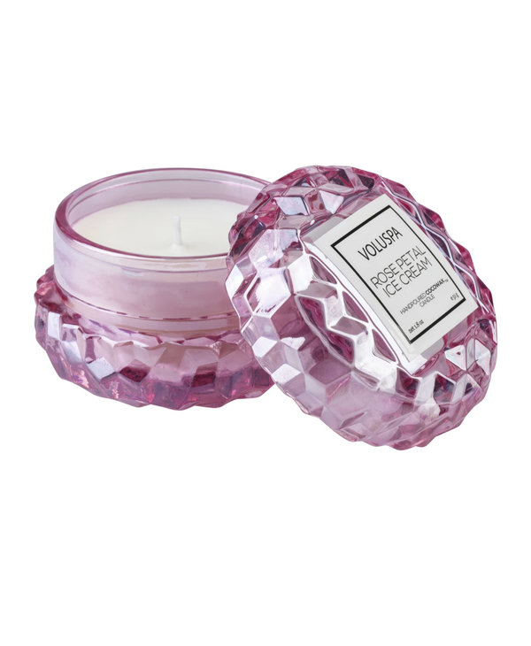Voluspa Voluspa Rose Petal Ice Cream Candle Collection