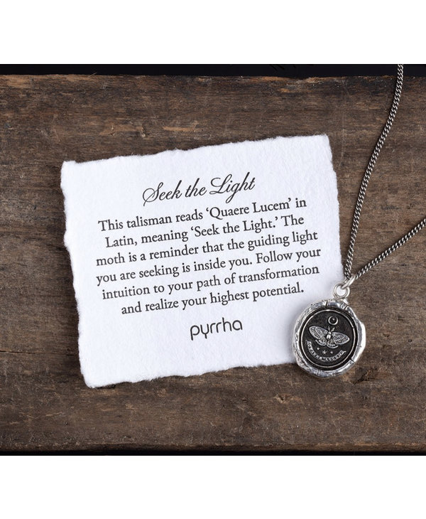 Pyrrha Seek The Light 18" Sterling Silver
