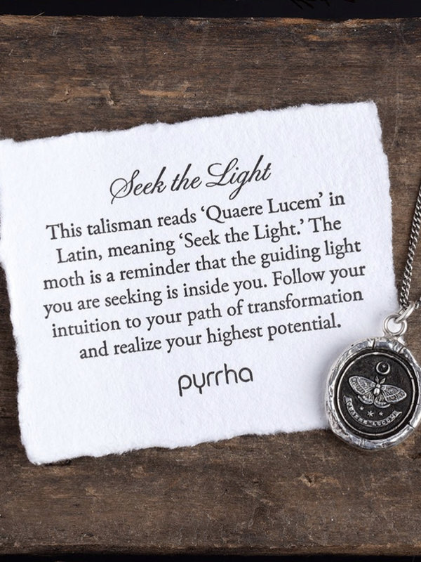 Pyrrha Seek The Light 18" Sterling Silver