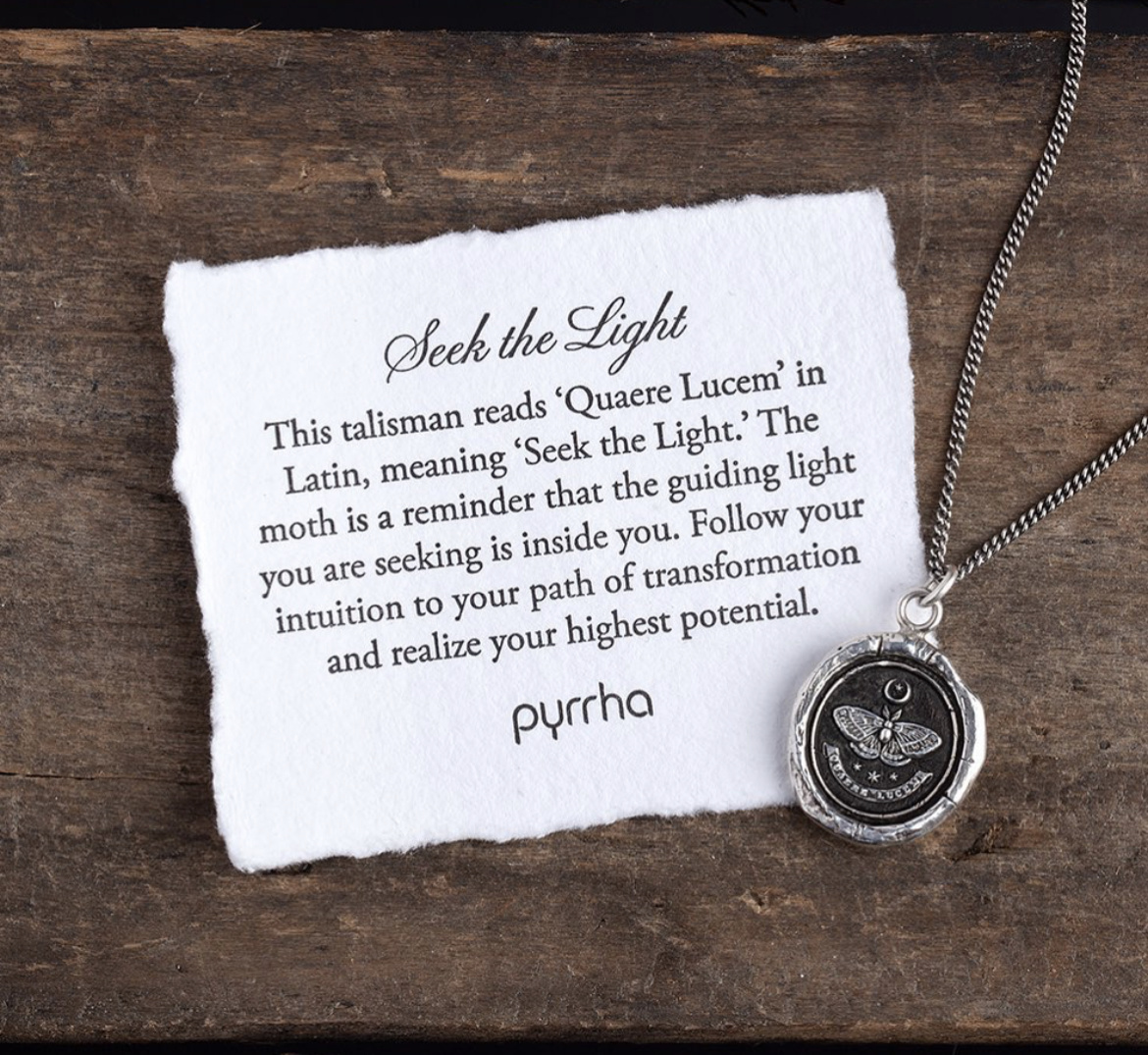 Pyrrha Seek The Light 18" Sterling Silver