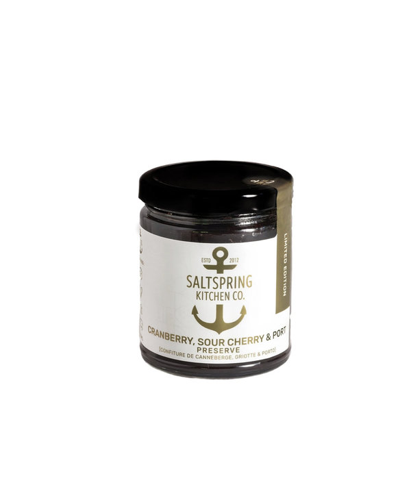 Salt Spring Kitchens Cranberry, Cherry, & Port Preserve