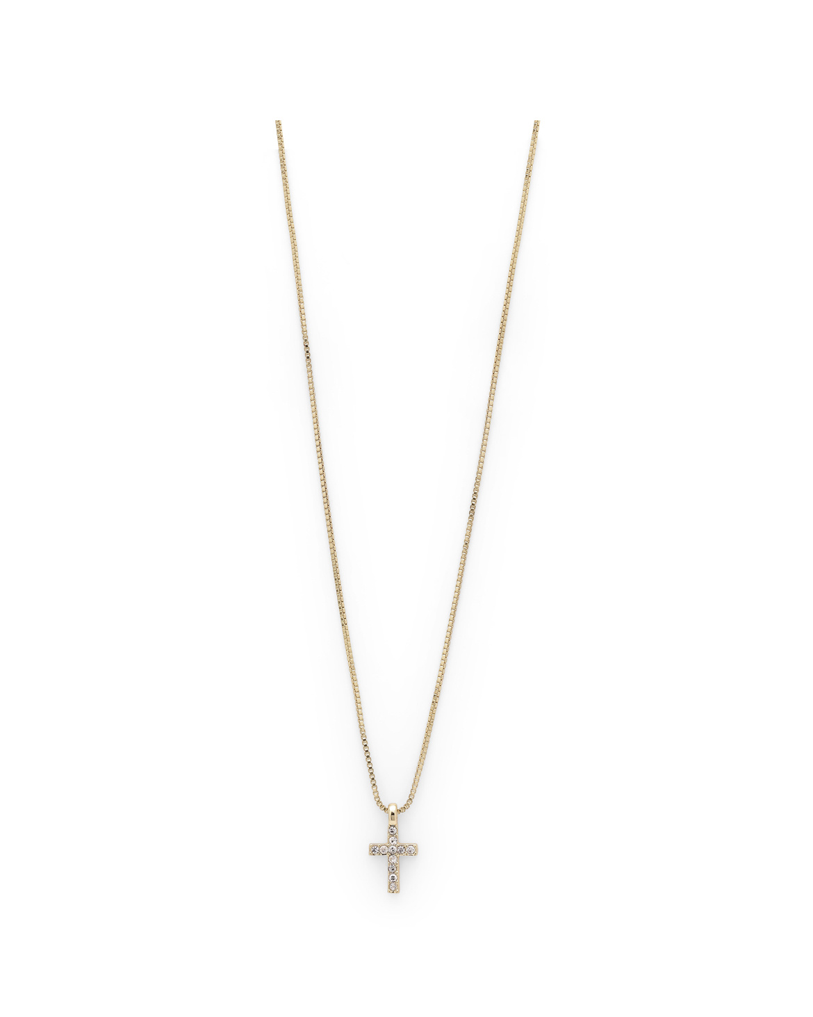 Pilgrim Clara Gold Crystal Necklace