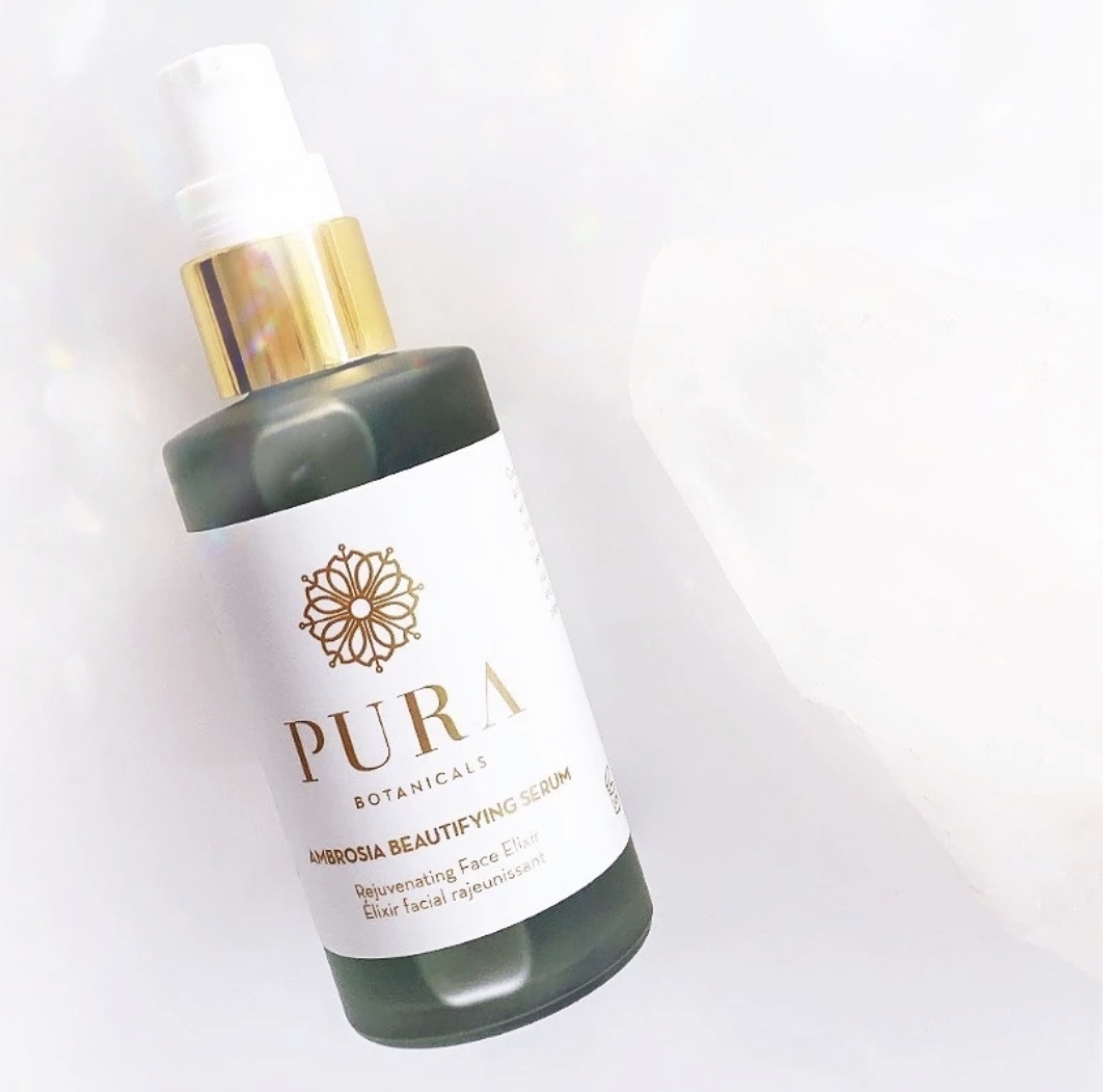 PURA BOTANICALS AMBROSIA BEAUTIFYING SERUM - REJUVENATING FACE ELIXIR