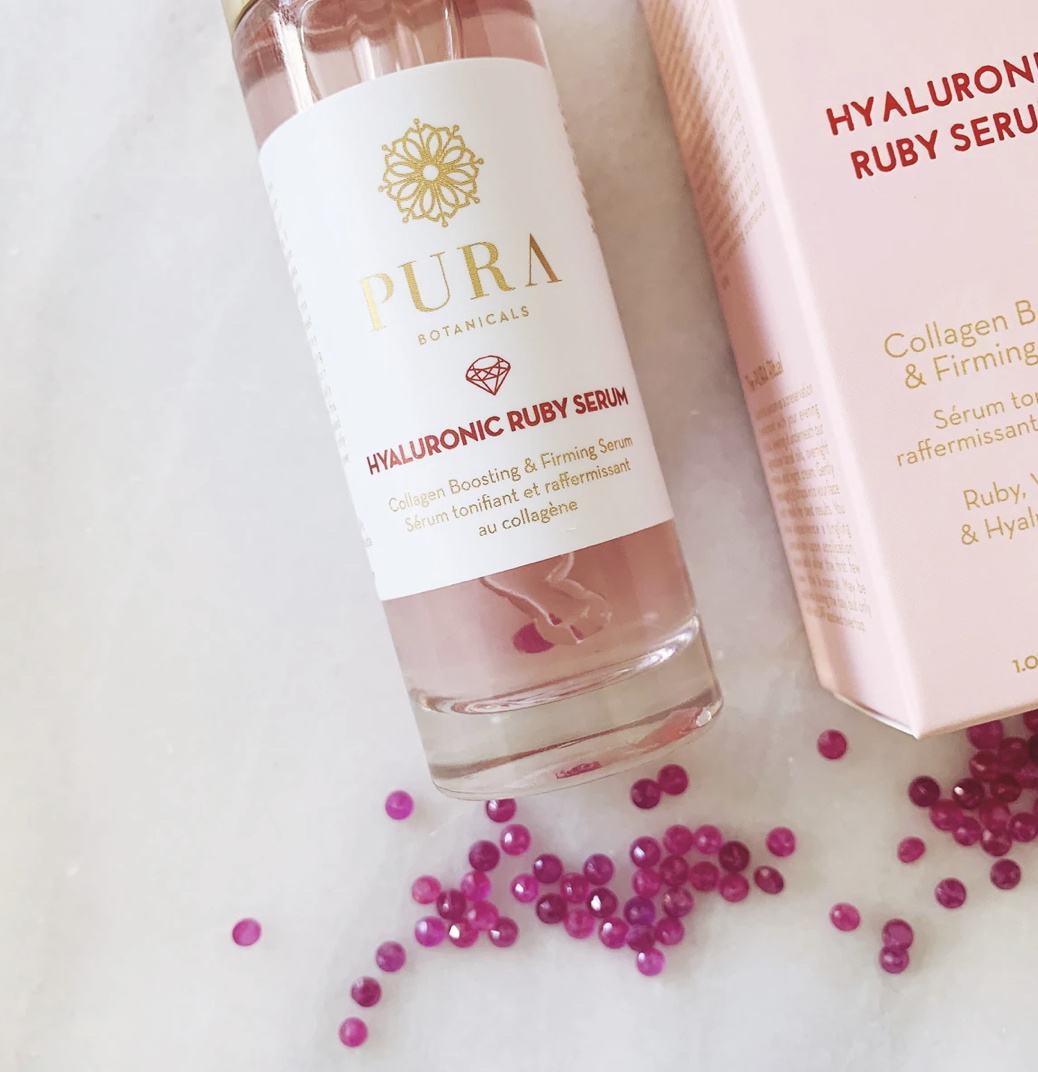 PURA BOTANICALS Hyaluronic Ruby Serum - Boosting & Firming